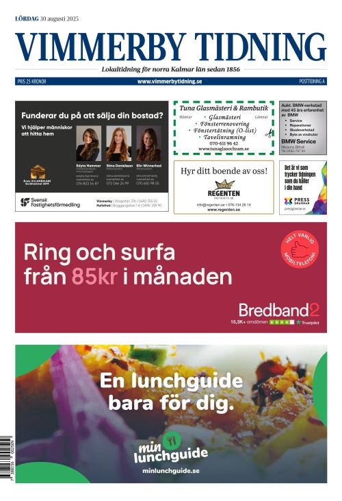 Vimmerby Tidning / Kinda-Posten