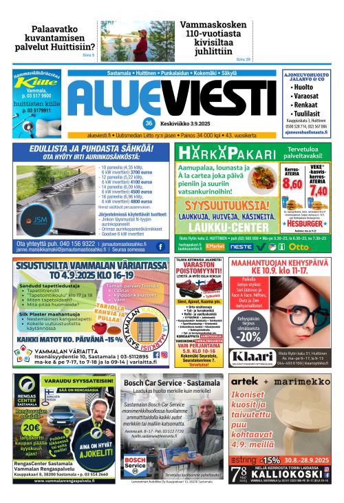 Alueviesti