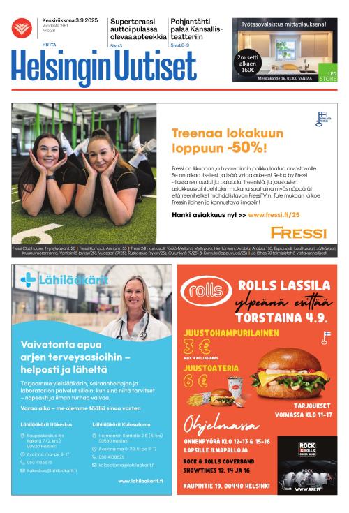 Helsingin Uutiset Itä