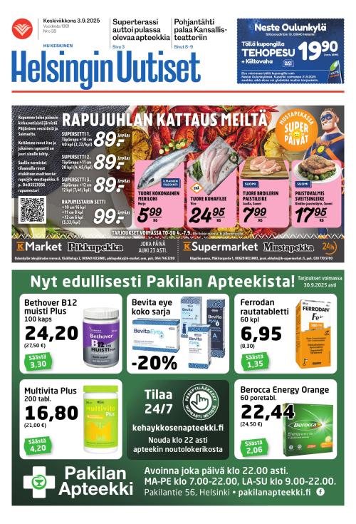 Helsingin Uutiset Keskinen