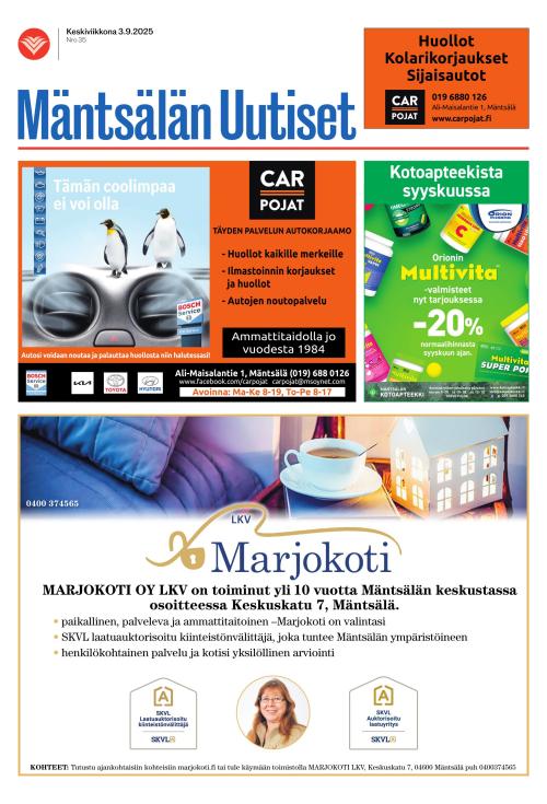 Mäntsälän Uutiset