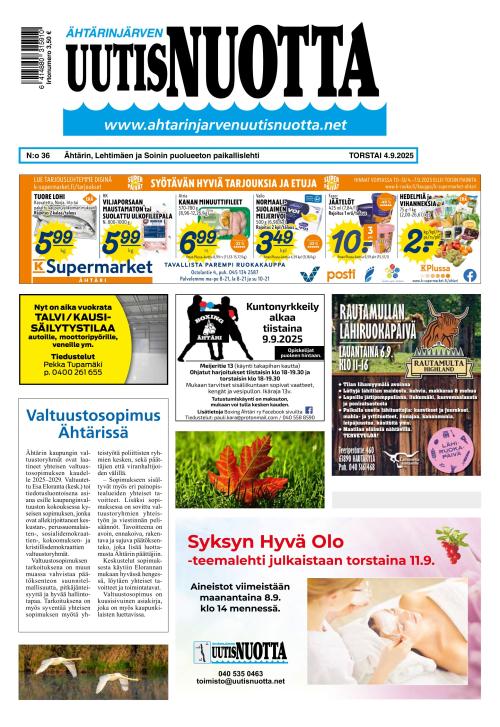 Ähtärinjärven Uutisnuotta