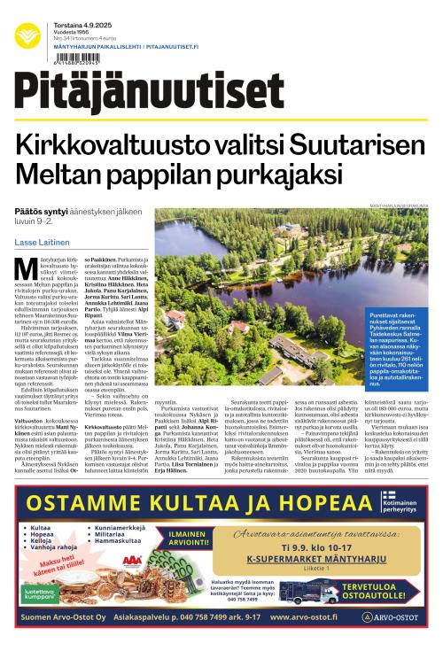 Pitäjänuutiset