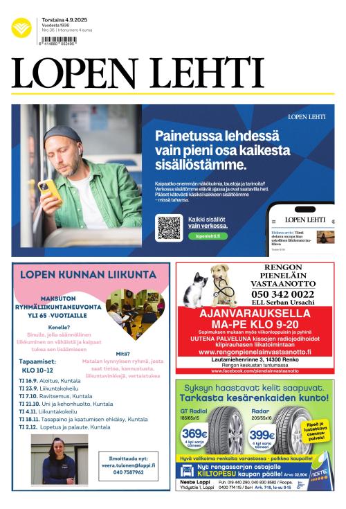 Lopen Lehti