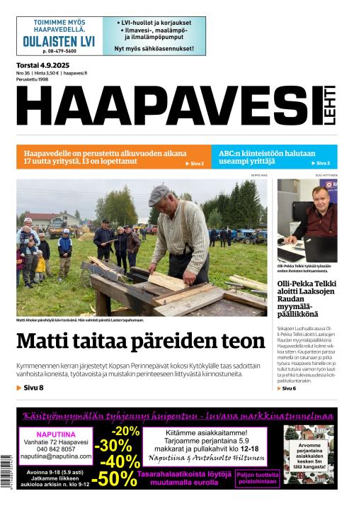Haapavesi-lehti