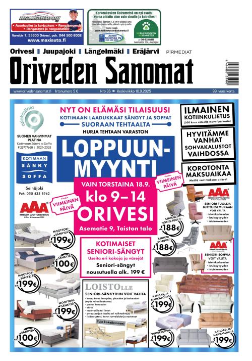 Oriveden Sanomat
