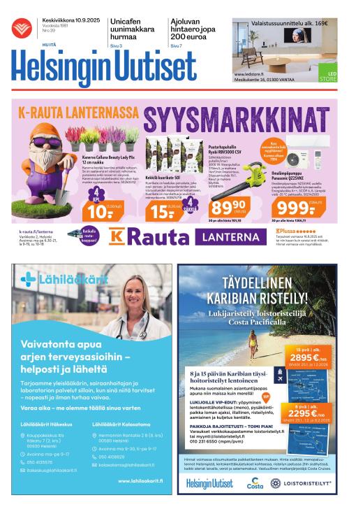 Helsingin Uutiset Itä