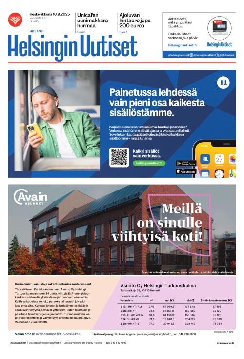 Helsingin Uutiset Länsi