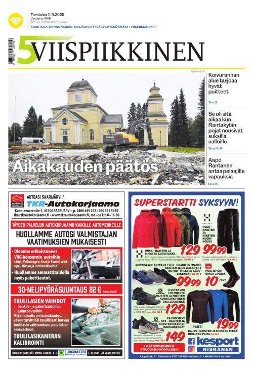 Viiden Kunnan  Sanomat