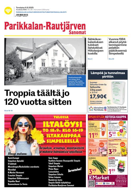 Parikkalan-Rautjärven Sanomat