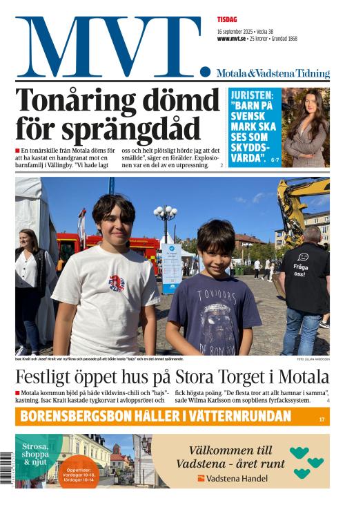 Motala Vadstena Tidning