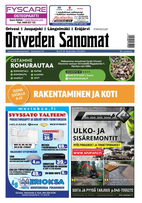 Oriveden Sanomat