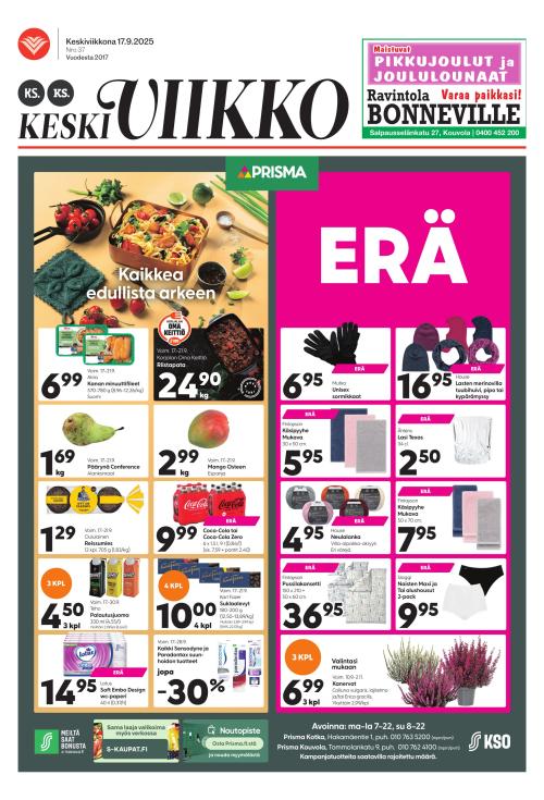 Kouvolan Sanomat -liitteet