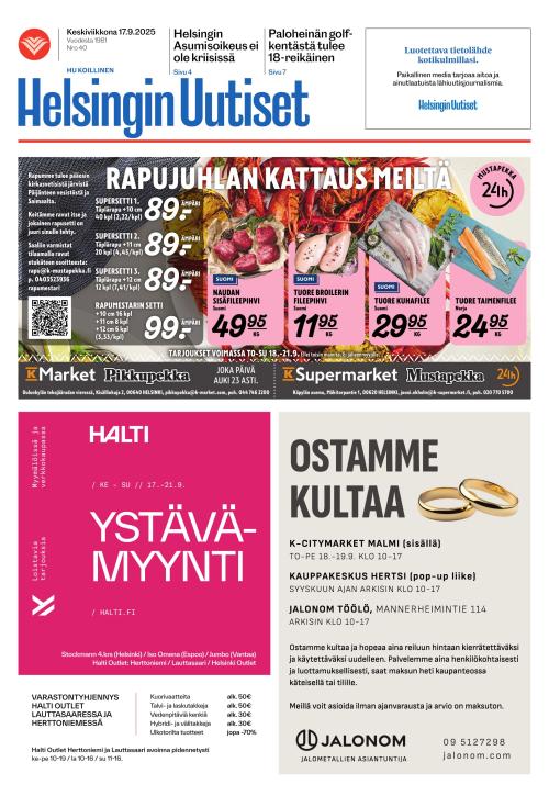 Helsingin Uutiset Koillinen