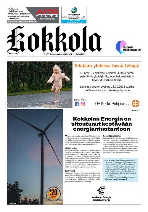 Kokkola-lehti