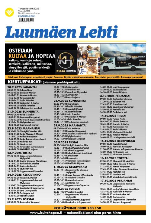Luumäen Lehti