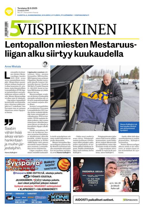 Viiden Kunnan  Sanomat
