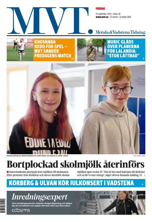 Motala Vadstena Tidning