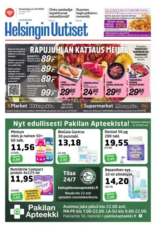 Helsingin Uutiset Keskinen