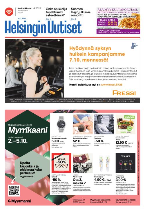 Helsingin Uutiset Länsi