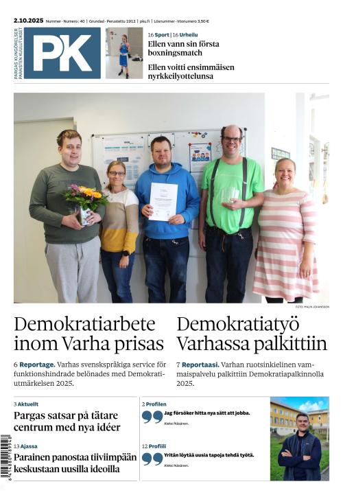 Pargas Kungörelser - Paraisten Kuulutukset