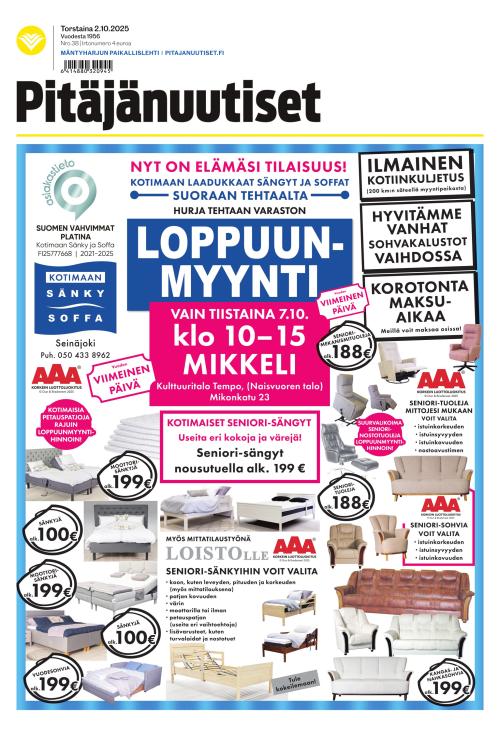 Pitäjänuutiset