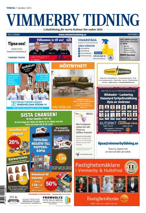 Vimmerby Tidning / Kinda-Posten
