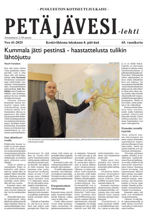 Petäjävesi-lehti