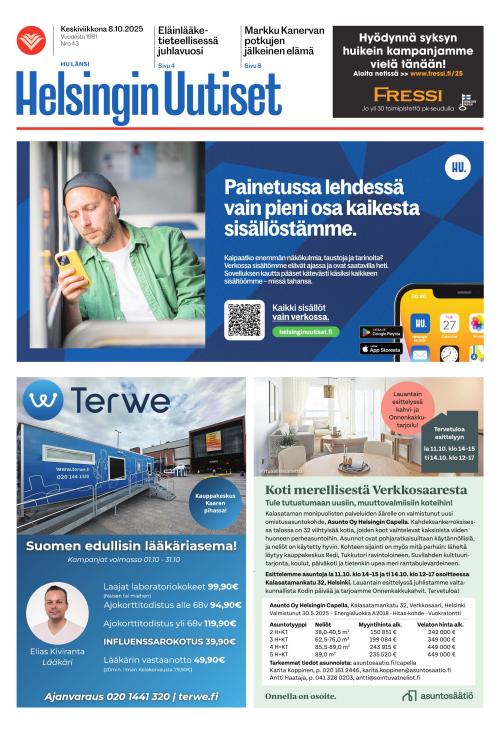 Helsingin Uutiset Länsi