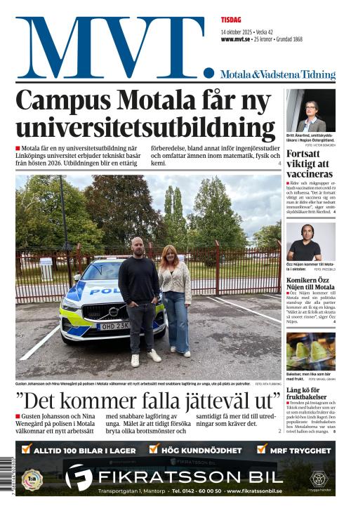 Motala Vadstena Tidning