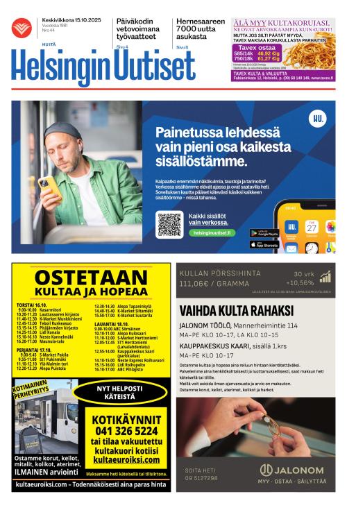 Helsingin Uutiset Itä