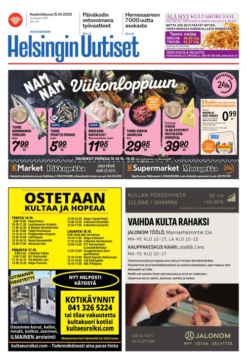 Helsingin Uutiset Keskinen