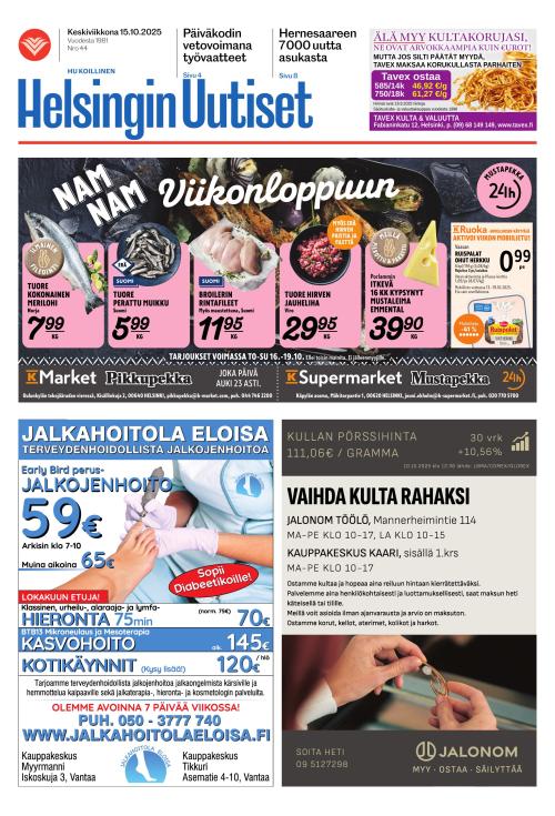 Helsingin Uutiset Koillinen