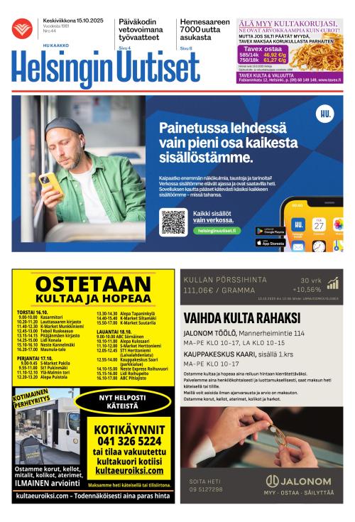 Helsingin Uutiset Kaakko