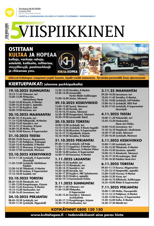 Viiden Kunnan  Sanomat