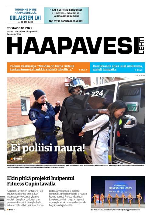 Haapavesi-lehti