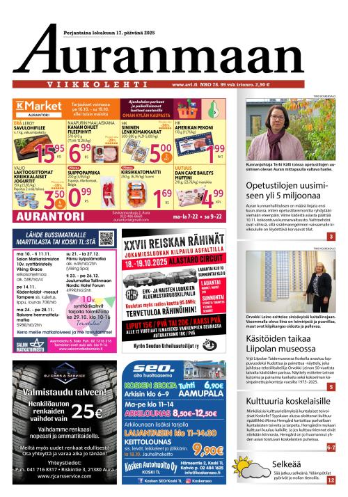 Auranmaan Viikkolehti