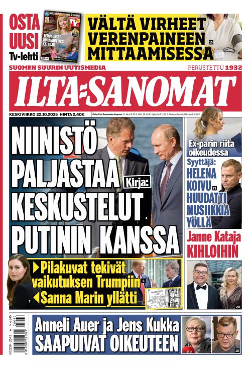 Ilta-Sanomat 22.10.2025