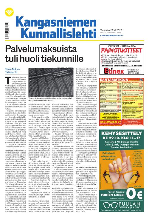 Kangasniemen kunnallislehti