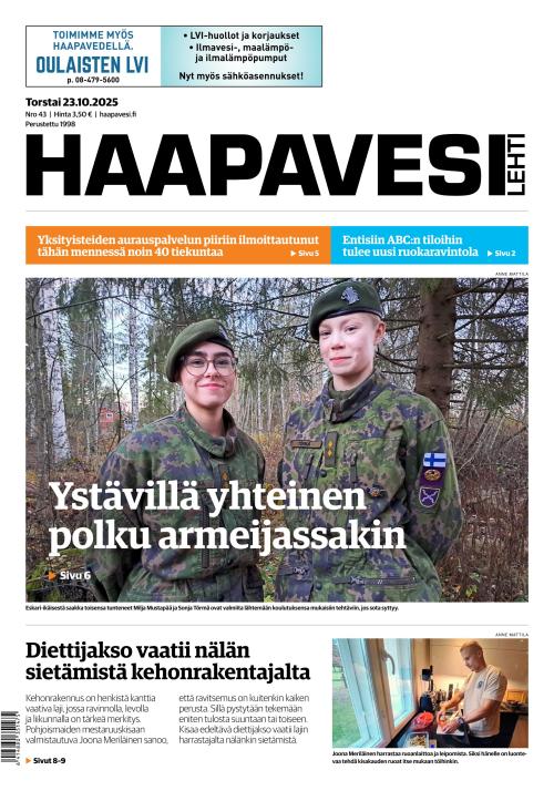 Haapavesi-lehti