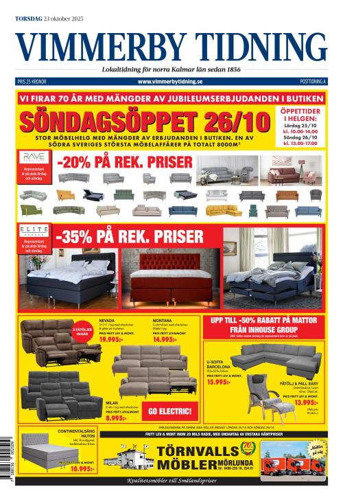 Vimmerby Tidning / Kinda-Posten