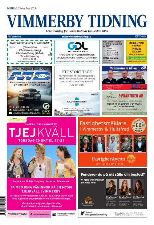 Vimmerby Tidning / Kinda-Posten