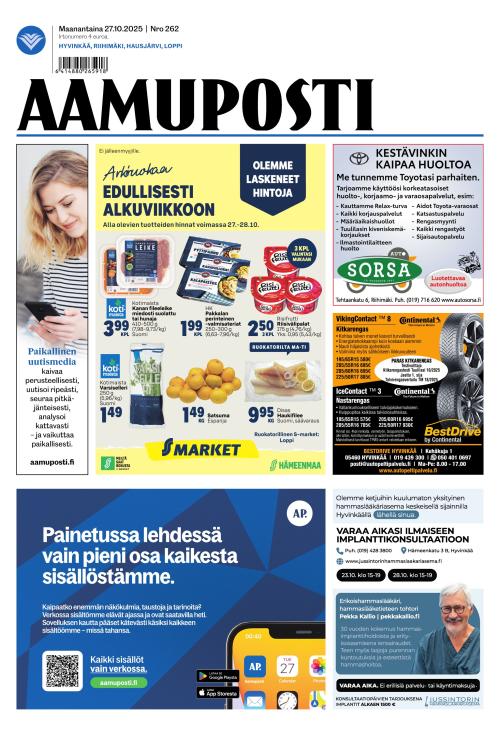 Aamuposti Hyvinkää