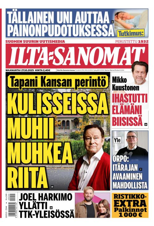 Ilta-Sanomat 27.10.2025