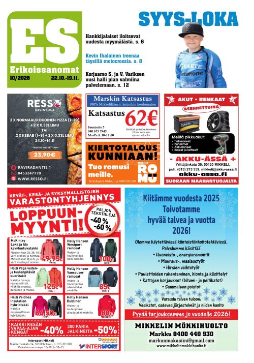 Mikkelin Erikoissanomat