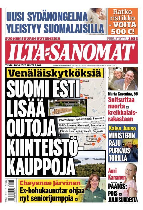 Ilta-Sanomat 28.10.2025