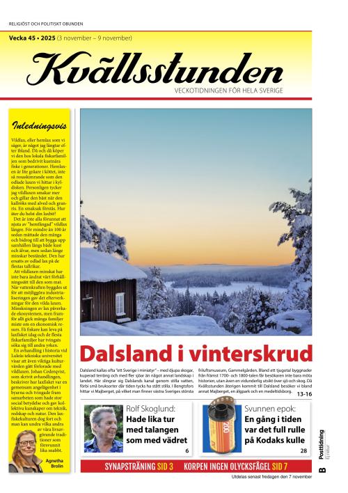 Kvällsstunden 45/2025