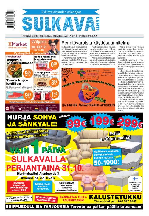 Sulkava-lehti 29.10.2025