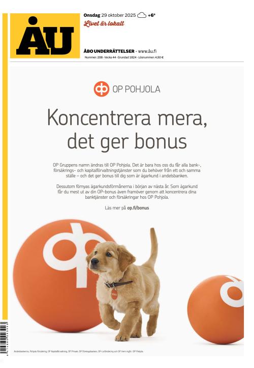 Åbo Underrättelser 29.10.2025