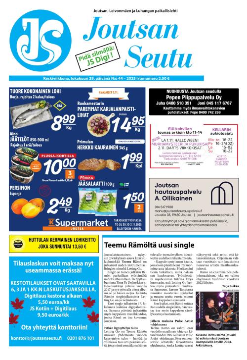Joutsan Seutu 29.10.2025